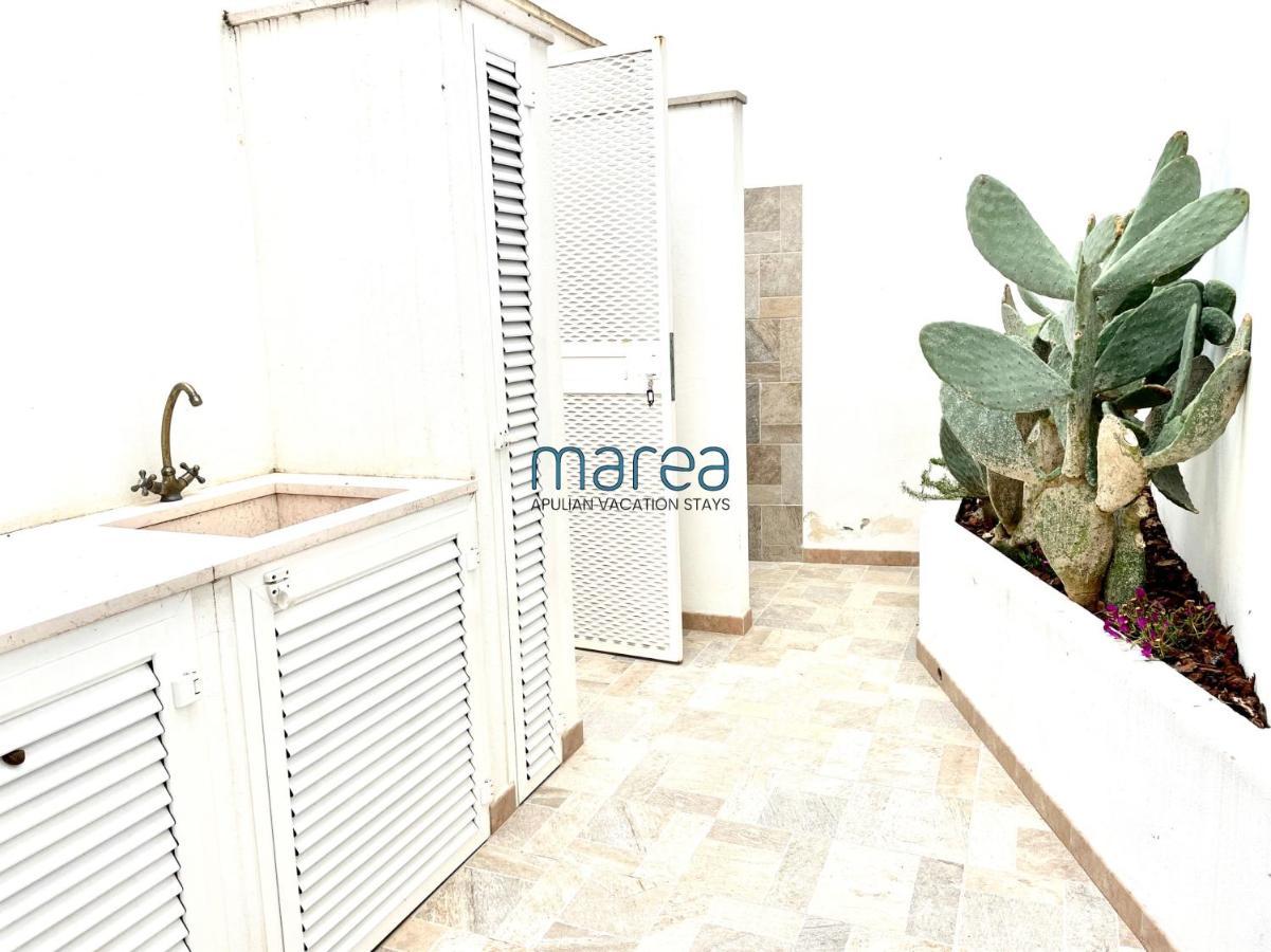 Villa Nauna, Fronte Mare Con Giardino E Terrazzo - Marea Collection นาร์โด ภายนอก รูปภาพ