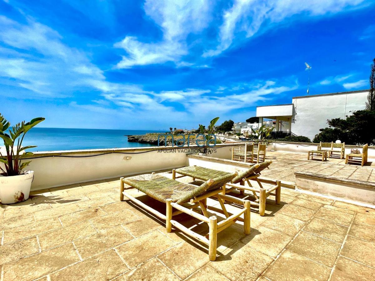 Villa Nauna, Fronte Mare Con Giardino E Terrazzo - Marea Collection นาร์โด ภายนอก รูปภาพ