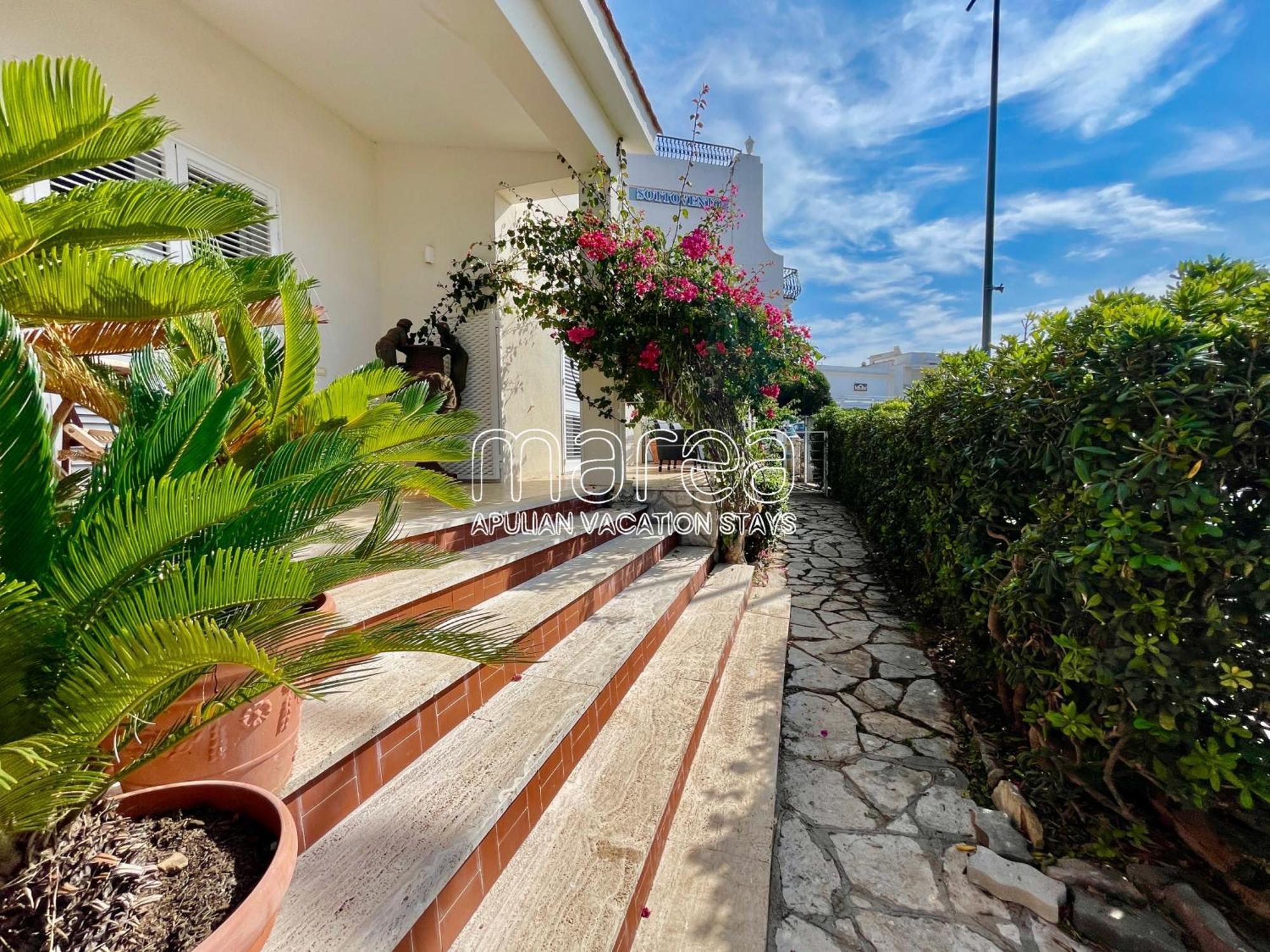 Villa Nauna, Fronte Mare Con Giardino E Terrazzo - Marea Collection นาร์โด ภายนอก รูปภาพ