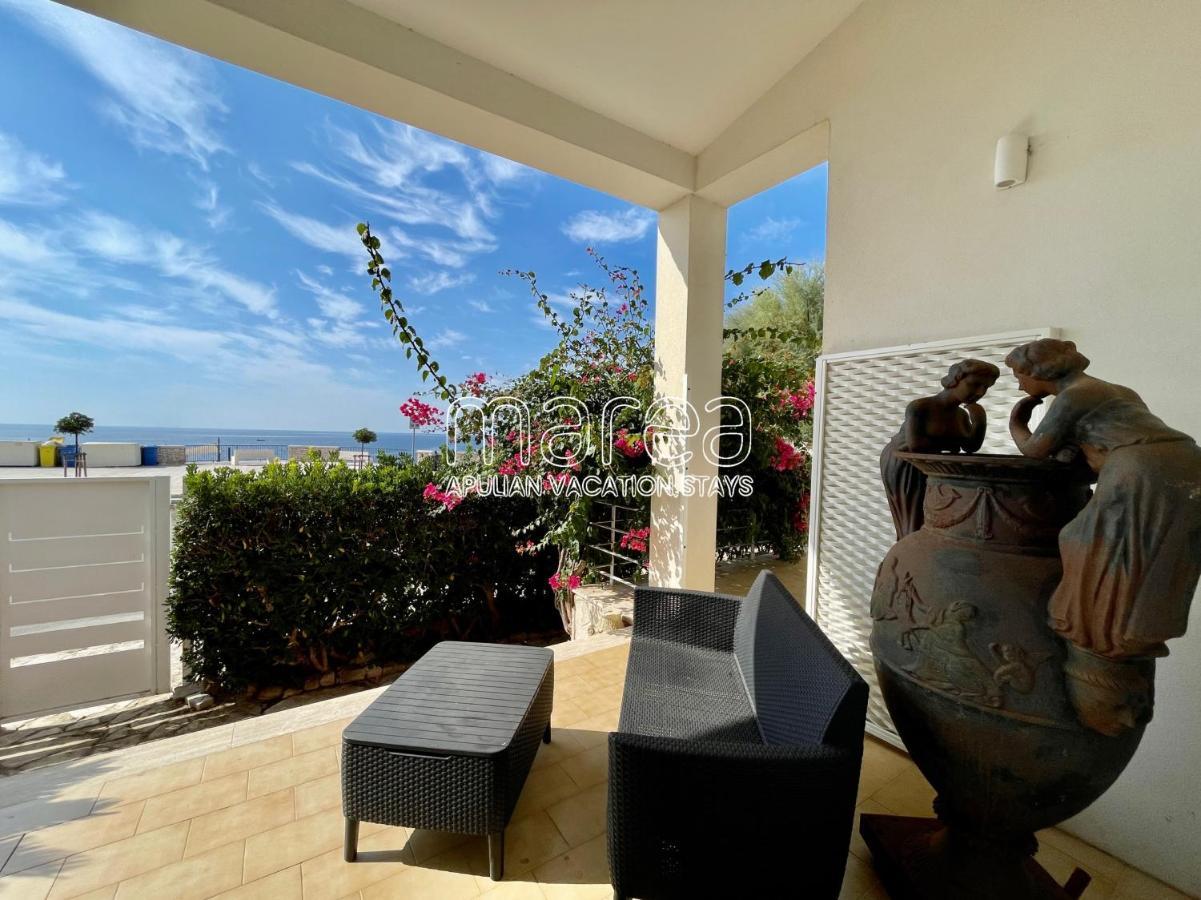 Villa Nauna, Fronte Mare Con Giardino E Terrazzo - Marea Collection นาร์โด ภายนอก รูปภาพ