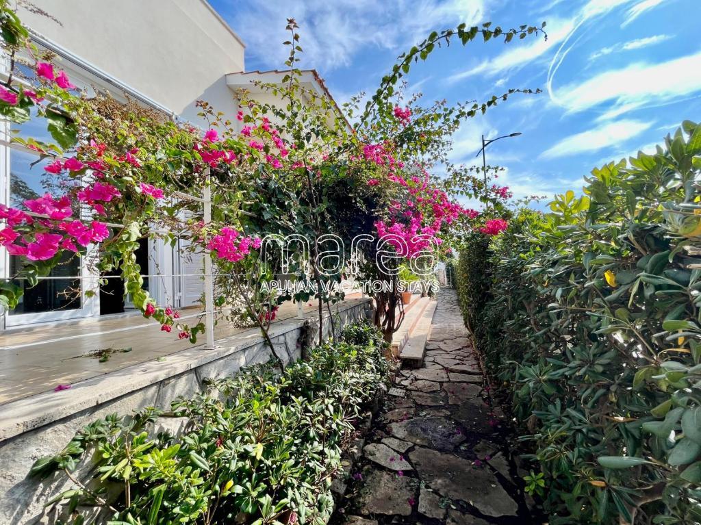 Villa Nauna, Fronte Mare Con Giardino E Terrazzo - Marea Collection นาร์โด ภายนอก รูปภาพ