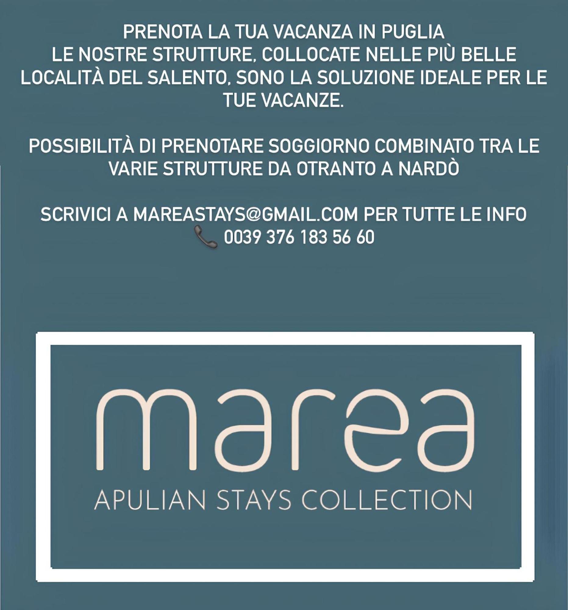 Villa Nauna, Fronte Mare Con Giardino E Terrazzo - Marea Collection นาร์โด ภายนอก รูปภาพ